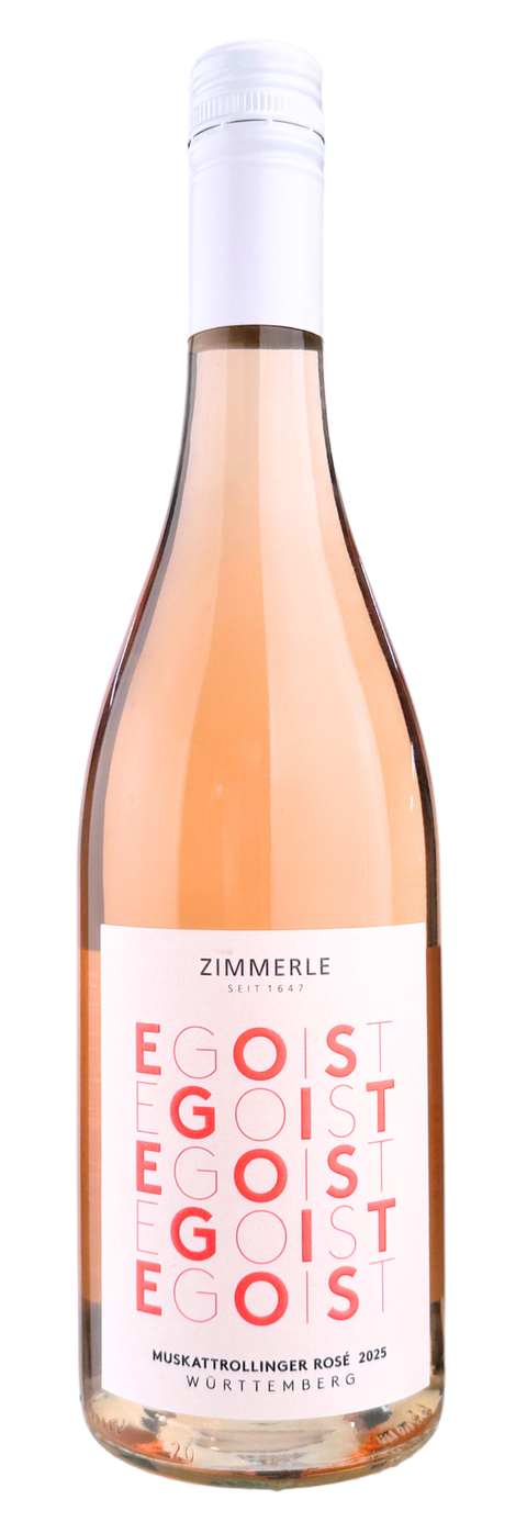 Zimmerle EGOIST Muskattrollinger Rosé Bio