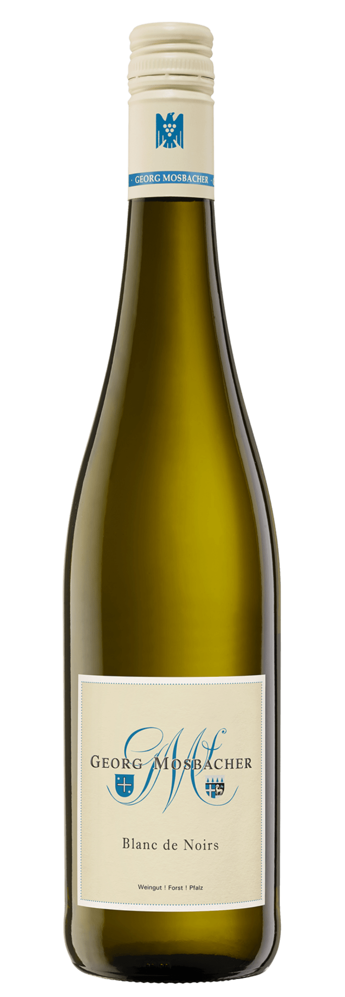 Georg Mosbacher Blanc de Noirs trocken Bio - Merlot - Neuheit - viDeli - einfach guter Wein