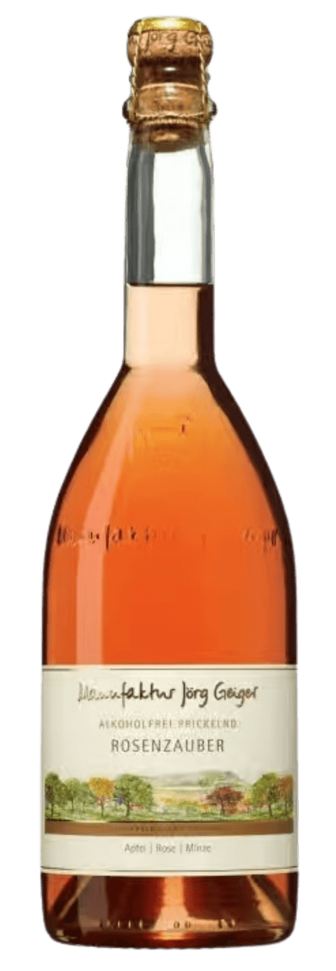 Manufaktur Jörg Geiger "Rosenzauber" alkoholfrei prickelnd - Deutschland - G5 - viDeli - einfach guter Wein