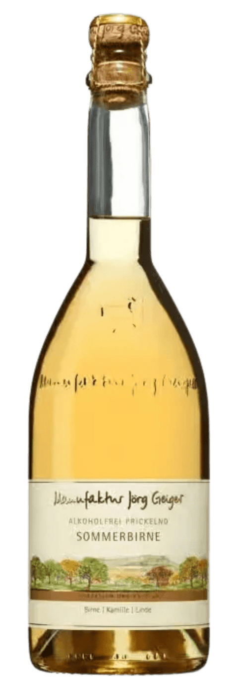 Manufaktur Jörg Geiger "Sommerbirne" alkoholfrei prickelnd - Deutschland - Württemberg - viDeli - einfach guter Wein