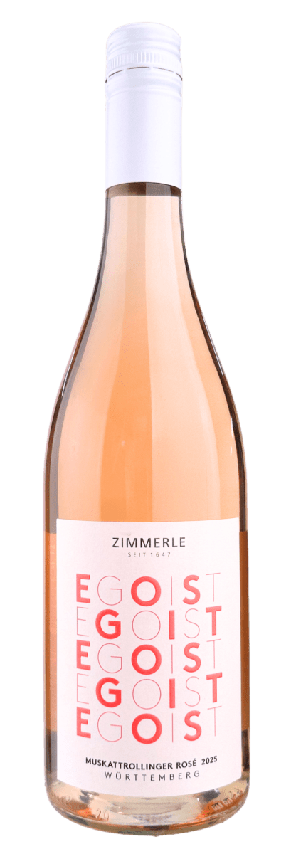 Zimmerle EGOIST Muskattrollinger Rosé Bio - Deutschland - Muskattrollinger - viDeli - einfach guter Wein