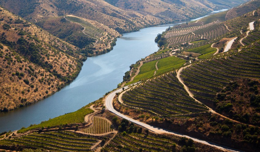 Das Douro-Tal in Portugal 