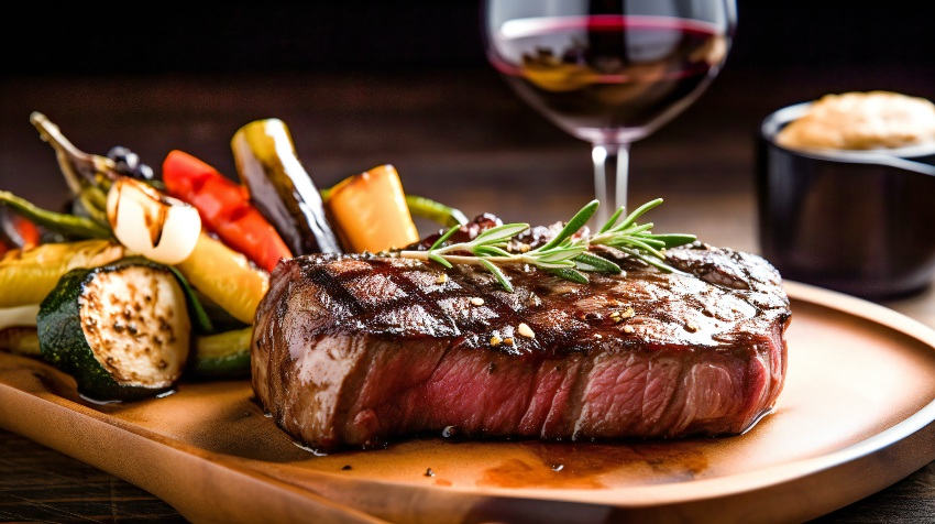 Lecker angerichtetes Steak - Welcher Wein zu Steak?
